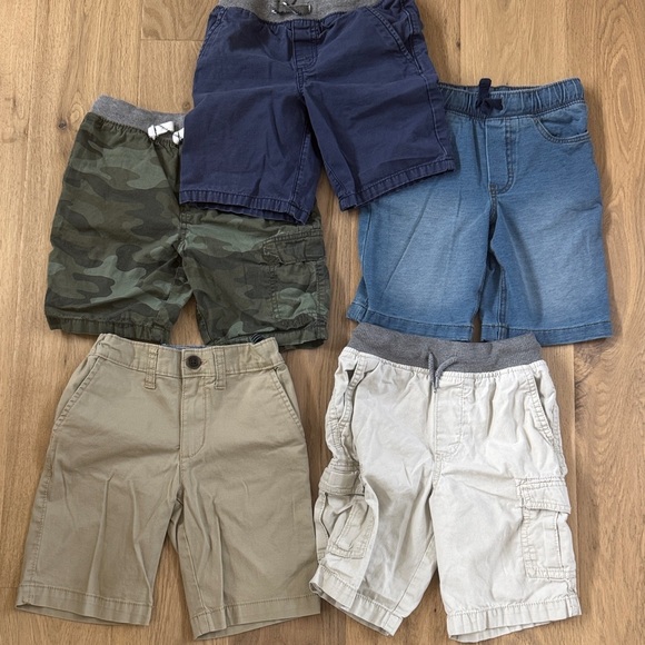 Carter's Kids Shorts Collection - Blue, Camo, Khaki, Beige - Picture 1 of 11